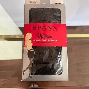 Spanx never worn tights fishnets size B